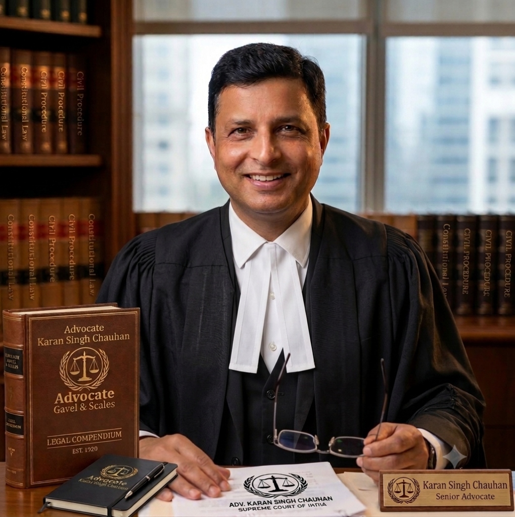 Advocate Karan Singh Chauhan - Senior Litigator & Legal Compendium