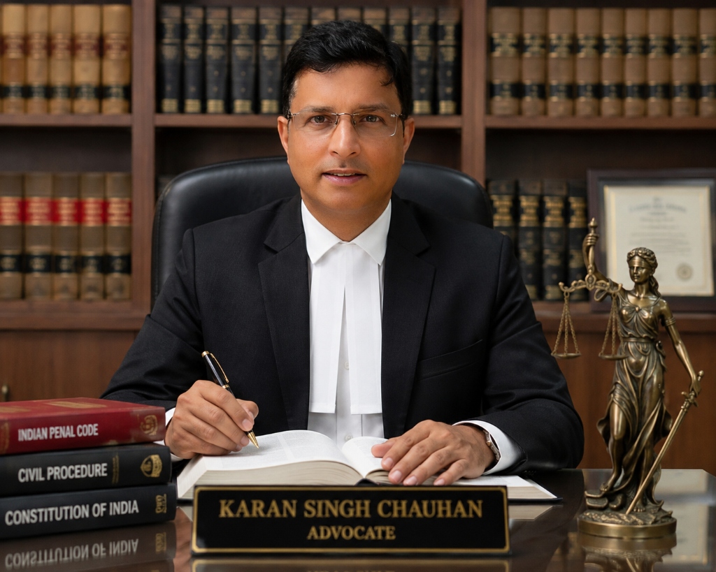 Advocate Karan Singh Chauhan - Senior Attorney Udaipur